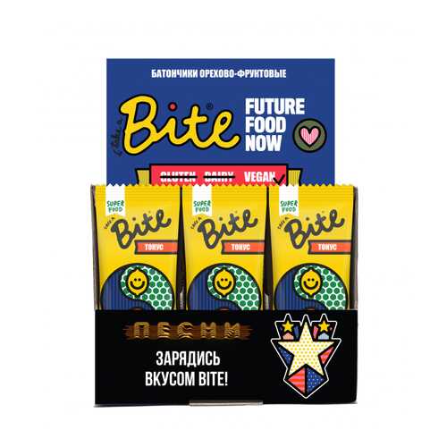 Батончик орехово-фруктовый Take a Bite кумкват-лимон 45 г в Лукойл
