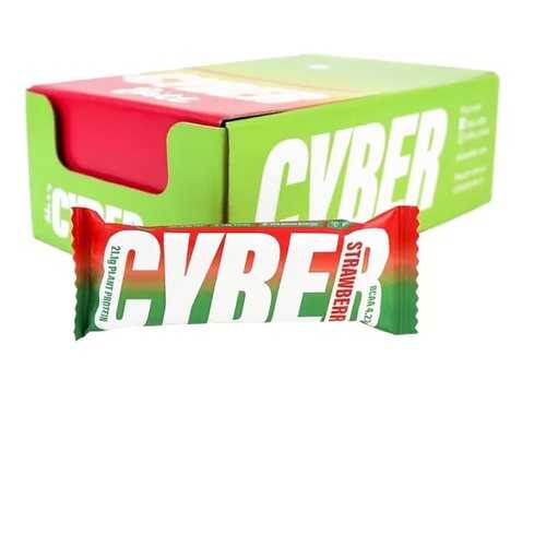 Батончик высокобелковый Cyber Bite со вкусом клубники 20 штук по 60 гр в Лукойл