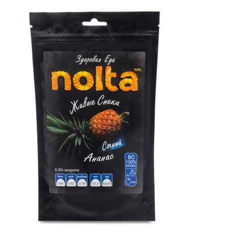 Чипсы фруктовые NOLTA Ананас 30 г Россия в Лукойл