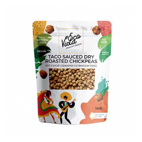 Нут жареный со вкусом тако EcoVida 100 г в Лукойл