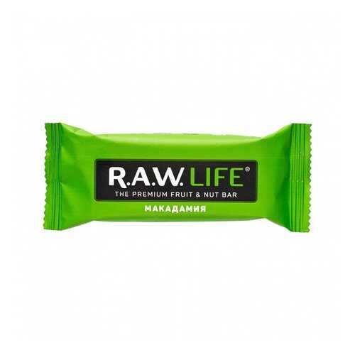 Орехово-фруктовый батончик R.A.W. LIFE макадамия 47 г в Лукойл