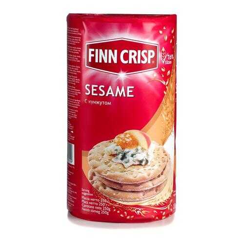 Хлебцы Finn Crisp Пшеничные с кунжутом 250г в Лукойл