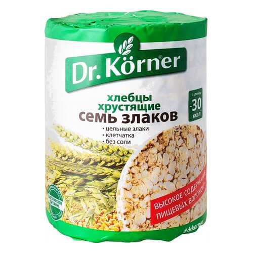 Хлебцы хрустящие Dr.Kоrner семь злаков 100 г в Лукойл