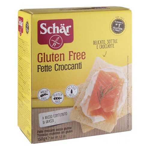 Хлебцы Schar fette croccanti без глютена 150 г в Лукойл