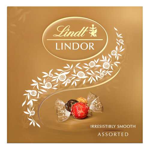 Ассорти Lindt lindor конфеты из шоколада 125 г в Лукойл