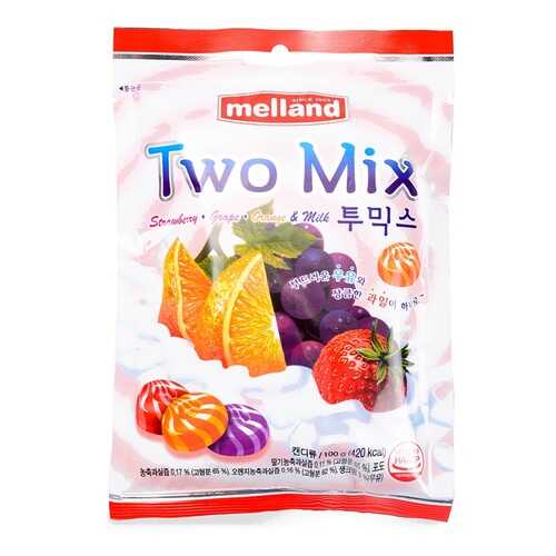 Карамель Melland Two mix фруктовая со сливками 100 г Южная Корея в Лукойл