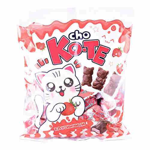 Конфеты Cho ko-te Клубничный, 1000гр в Лукойл