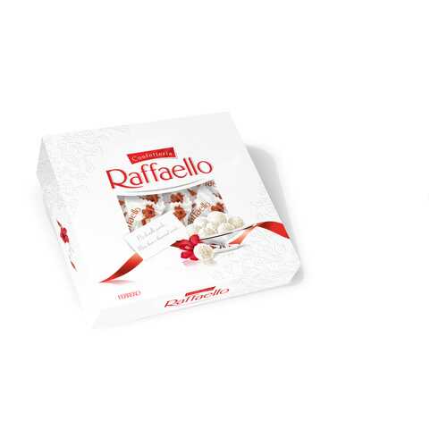 Конфеты Raffaello с цельным миндальным орехом в кокосовой обсыпке 240 г в Лукойл