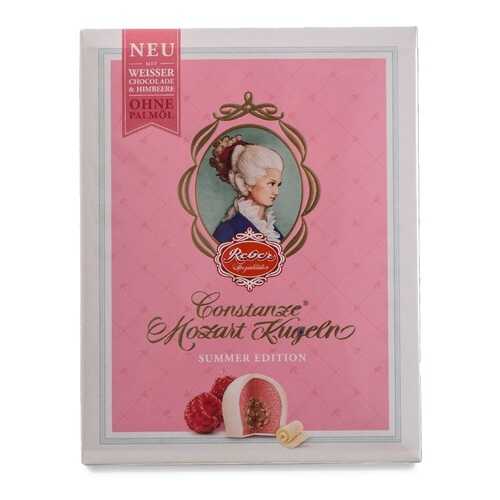 Шоколадные конфеты Reber Constanze Mozart Kugeln с марципаном и малиновой начинкой 120 г в Лукойл