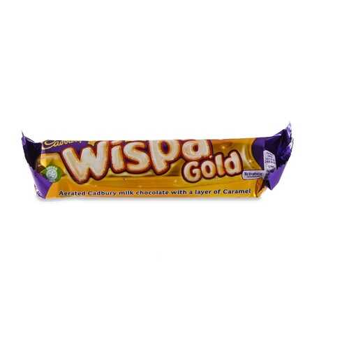 Шоколадный батончик Wispa Gold с карамелью 48 г Ирландия в Лукойл