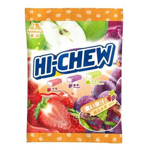 Жевательные конфеты Morinaga Hi-chew виноград-персик-личи 110 г в Лукойл