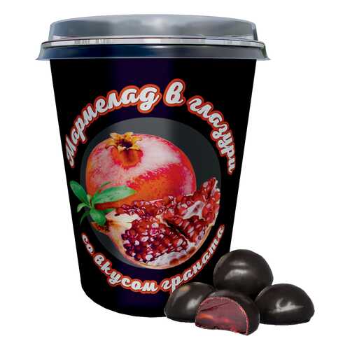 Глазированный мармелад со вкусом граната, 300 г в Лукойл