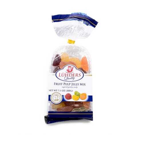 Мармелад «Фруктовый микс», Luhders, 200 г, Германия в Лукойл