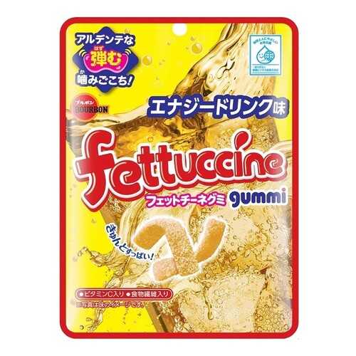 Мармелад жевательный Bourbon Fettuccine Gummi с энергетиком 50 г в Лукойл