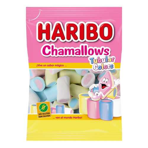 Шамеллоус Haribo цветные трубочки 90 г в Лукойл
