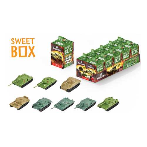 СВИТБОКС WORLD OF TANKS 2 Мармелад с игрушкой в коробочке , 12 шт в уп в Лукойл