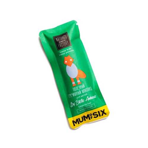 Гречишный шоколад Nature’sownfactory & МUMofSIX молочный 20 г в Лукойл