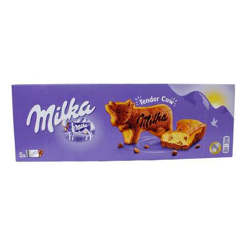 Пирожное Milka бисквитное двухслойное Lila Cake 140 г в Лукойл
