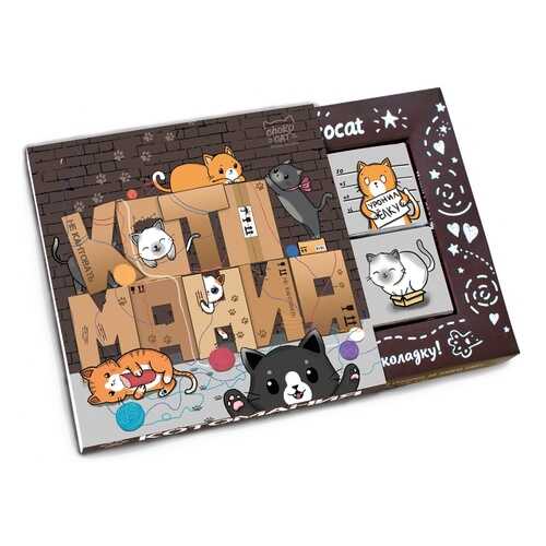 Шоколад Chokocat Котомания, молочный, 60 гр в Лукойл