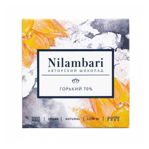 Шоколад горький 70% Nilambari 65 г в Лукойл