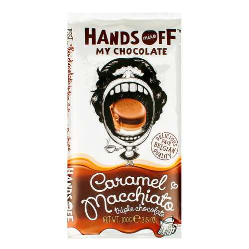 Шоколад Hands off my chocolate карамель и маккиато 100 г в Лукойл