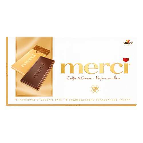 Шоколад молочный Merci кофе и сливки 100 г в Лукойл