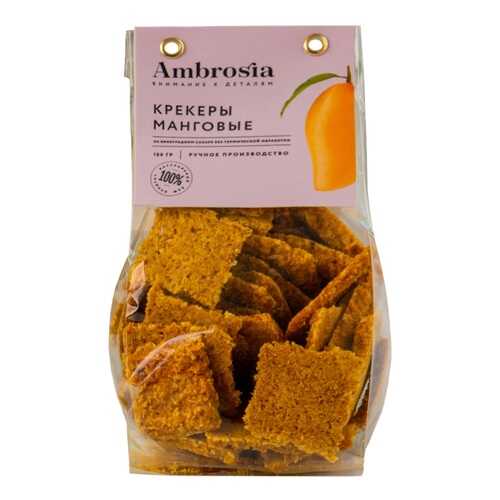 Крекер фруктово-ореховый Ambrosia Кокос-Манго 100г Россия в Лукойл