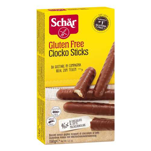 Печенье Dr.Schar сiocko sticks 150 г в Лукойл