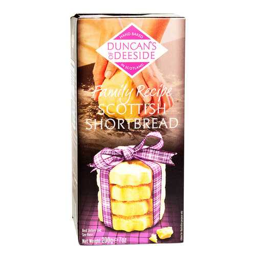 Печенье Duncan’s of Deeside Family Recipe 200 г в Лукойл