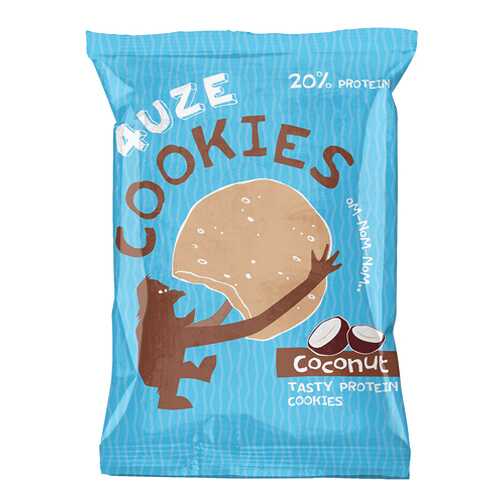 Печенье Fuze сookies вкус кокос 40 г в Лукойл