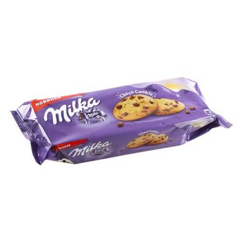 Печенье Milka с кусочками молочного шоколада 168 г в Лукойл