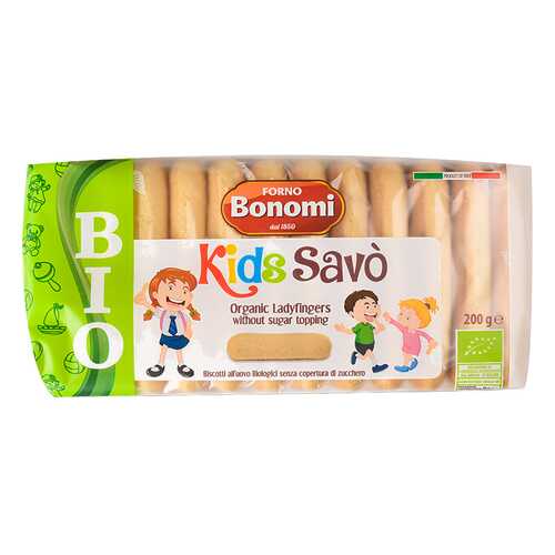 Печенье Savoiardi Kinder сахарное bio 200 г в Лукойл