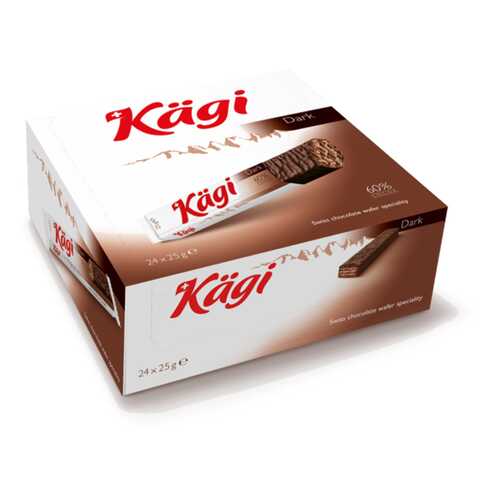 Вафли Kaegi Dark в темном шоколаде 25 г в Лукойл