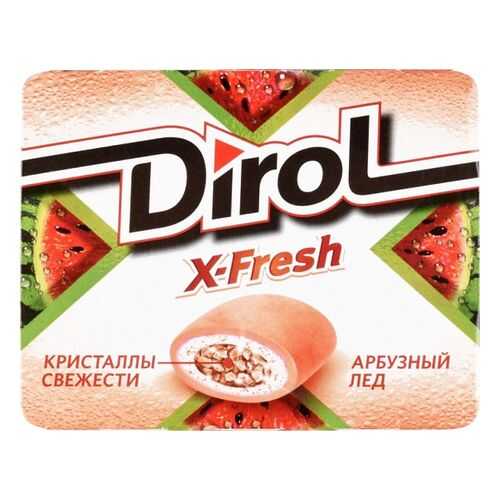 Жевательная резинка Dirol x-fresh арбузный лед 16 г в Лукойл