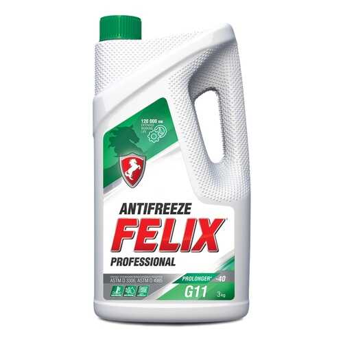 Антифриз Felix PROLONGER готовый -40C зеленый 3 кг 430206327 в Лукойл