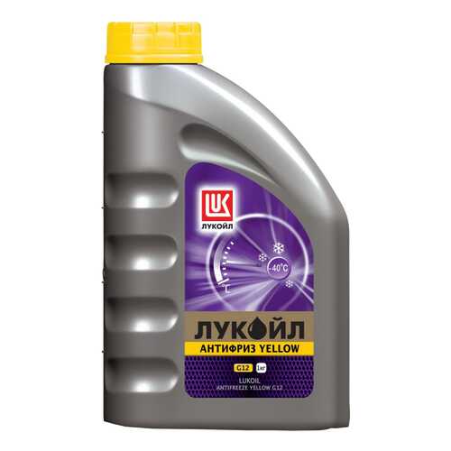 Антифриз готовый желтый LUKOIL G12 1 кг в Лукойл