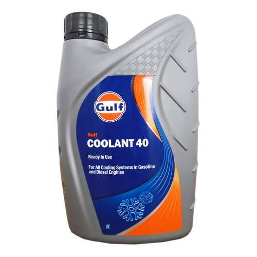 Антифриз GULF GULF COOLANT 40 Синий Готовый антифриз 1л 0.15кг в Лукойл