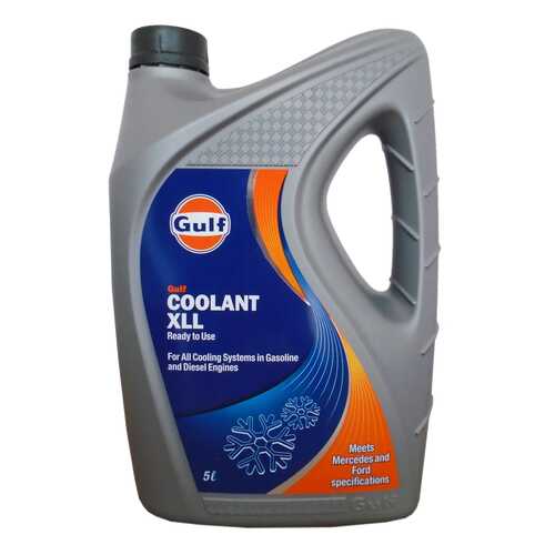 Антифриз GULF GULF COOLANT XLL G12+ синий 5л в Лукойл