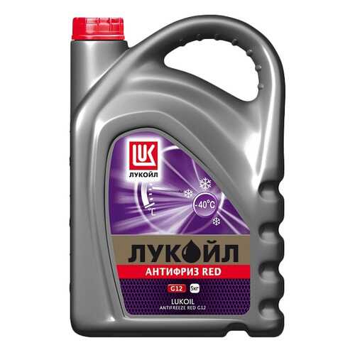 Антифриз LUKOIL Красный Готовый антифриз -42 5кг в Лукойл