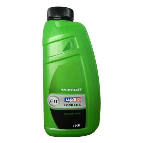 Антифриз LUXE ANTIFREEZE GREEN LINE G11 Зеленый Готовый антифриз 1кг в Лукойл