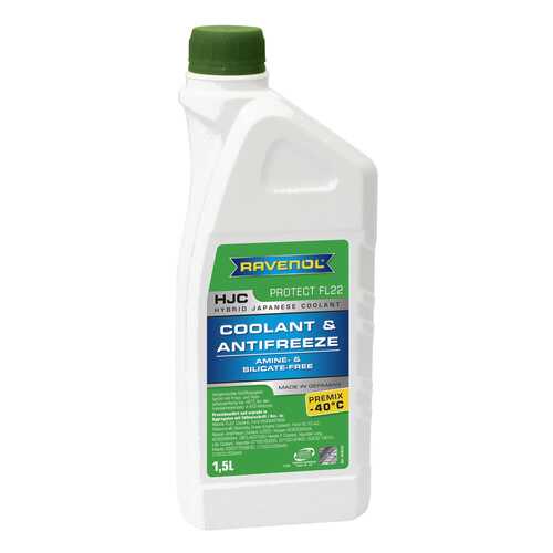 Антифриз RAVENOL G12 зеленый 1.5л в Лукойл
