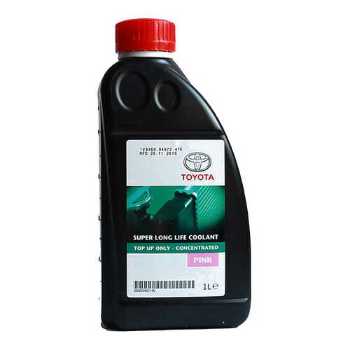 Антифриз Toyota Super Long Life G12 розовый концентрат 1л в Лукойл