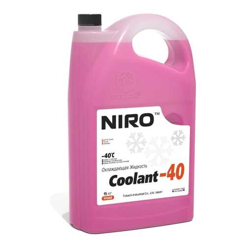 Охлаждающая жидкость NIRO Coolant Red -40C 1кг в Лукойл