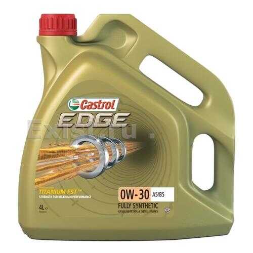 CASTROL 1531B0 масло castrol edge 0w-30 titanium fst а5в5 син 4л в Лукойл