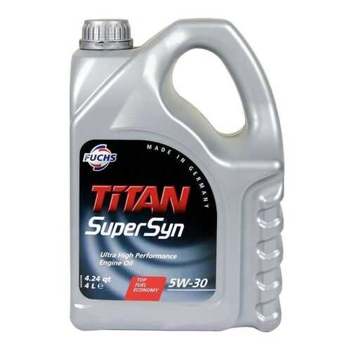 FUCHS Titan Масло Моторное Supersyn 5w30 4л в Лукойл