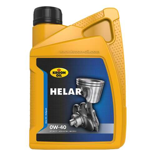 KROON OIL Масло Моторное Helar 0w40 1l в Лукойл