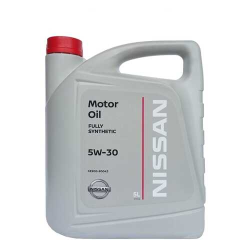 Масло моторное KE9009-9943 синт.5л SAE5W30 NISSAN OE в Лукойл