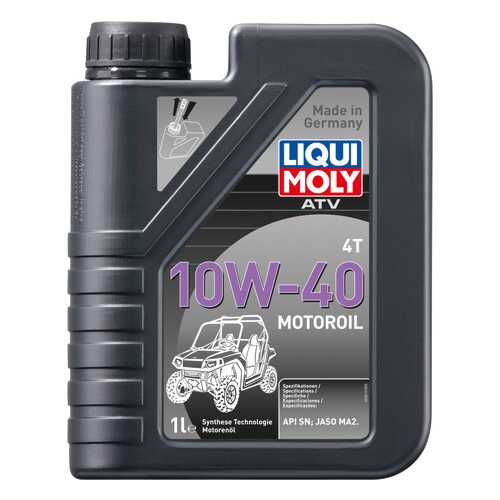Масло моторное Liqui moly ATV 4T Motoroil Offroad 10W-40 1 л в Лукойл