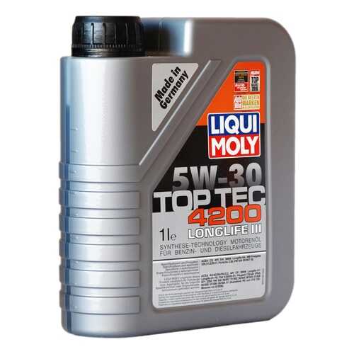 Масло Моторное Liqui Moly Top Tec 4200 5w-30, 5 1l Liqui moly арт. 89738972 в Лукойл