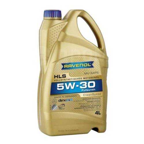 Масло моторное RAVENOL HLS 5W30 синтетическое 4 л 1111119-004 в Лукойл